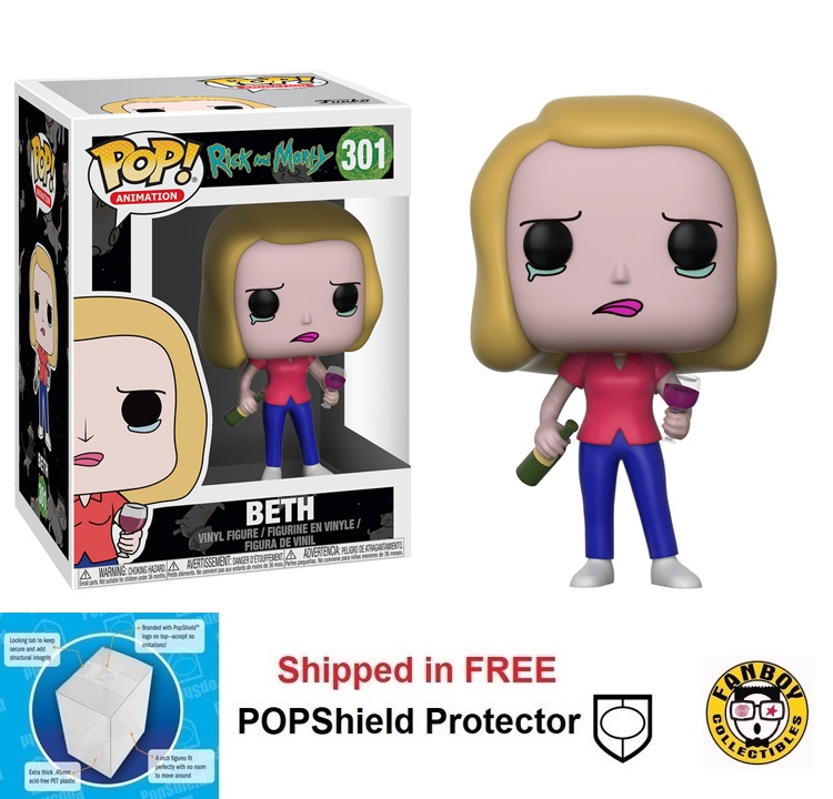 Funko POP Animation Rick and Morty Beth #301